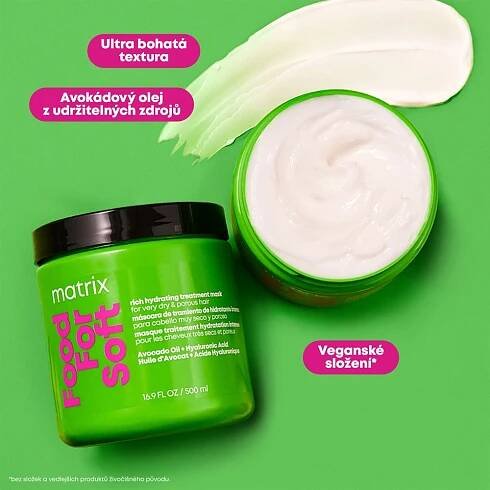 Matrix Food For Soft Hydrating Treatment Mask intenzivní hydratační maska na vlasy