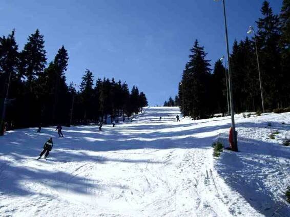 Středisko – Klínovec areál TJ –Krušné hory –SkiArena