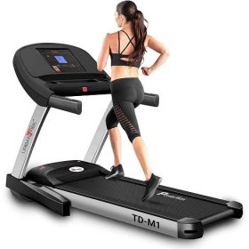 PowerMax Fitness TD-M1-A1 Series - Light, Foldable, Electric Treadmill for home use