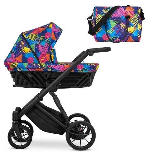 Kočárek KUNERT IVENTO hluboký - černá konstrukce - 5 - Colors Impresion
