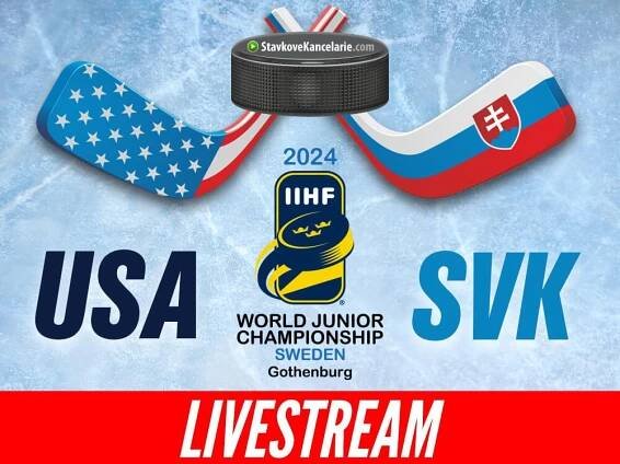 Kde pozerať priamy prenos zo zápasu USA – Slovensko U20 LIVE?