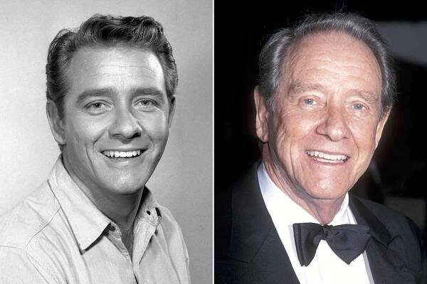 Richard Crenna on The Real Mccoys, Richard Crenna attends The Society of Singers Presents the 10th Annual ELLA Award to Julie Andrews on April 25, 2001 at Beverly Hilton Hotel in Beverly Hills, California.