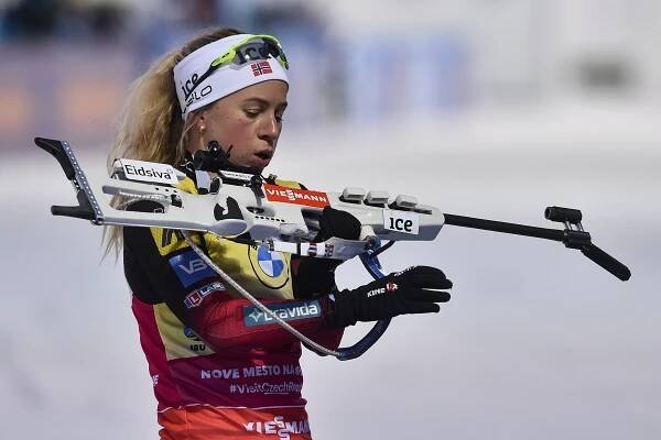 Co stojí za vítěznou šňůrou Eckhoffové ve sprintu? ‚Pletením ze sebe dostanu nervozitu,’ přiznává