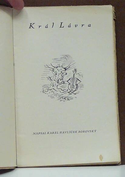 Král Lávra | Antikvariát Beneš