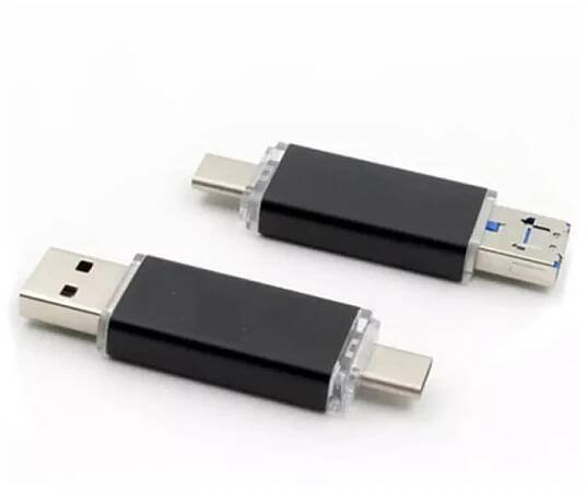 Mini USB černé - Reklamní předměty