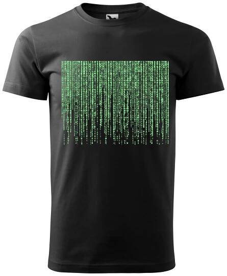 Tričko Ajťák Matrix (M)