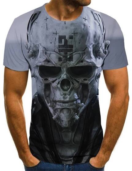 Tričko Cyborg Skull 190Kč, Ostatní | alterneo.cz