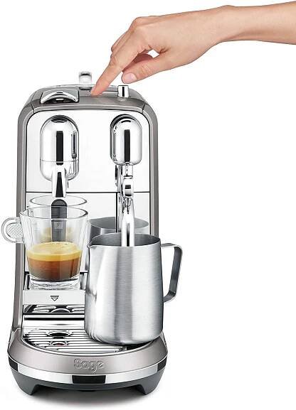 Ivo GRANDIČ - Kávovary - Sage - SNE800SHY2EGE1 kávovar antracit Creatista Plus Sage Nespresso