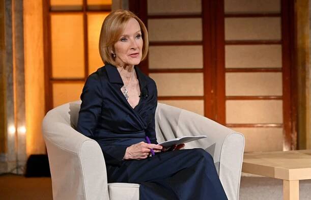 Judy Woodruff hosts the Aurora Humanitarian Initiative 5th Anniversary, New York Public Library