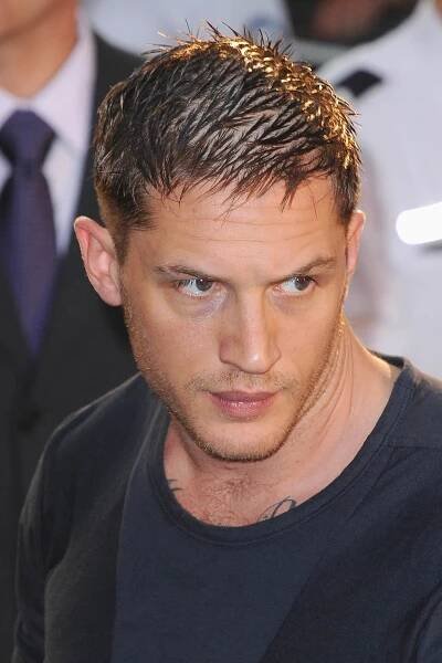 Tom Hardy at an event for Počátek (2010)