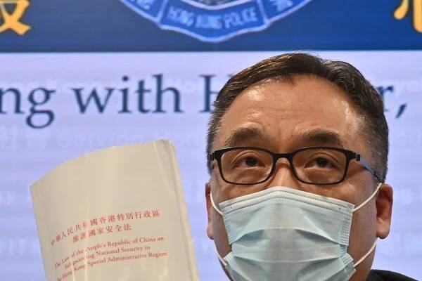 Hong Kong's Senior Superintendent of the National Security Department Li Kwai-wah