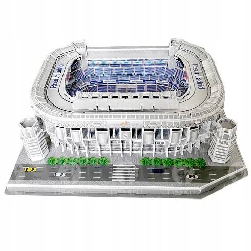 Fotbalový stadion SANTIAGO BERNABEU FC Real Madrid + FIGURKA Počet dílů 101