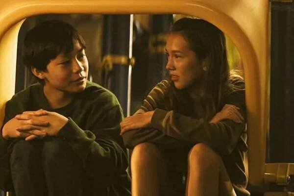 Izaac Wang and Mahaela Park
