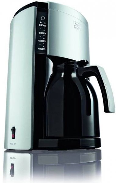 Ivo GRANDIČ - Kávovary - Melitta - M659-020304 Look Therm De Luxe kávovar černý, stříbrný Melitta