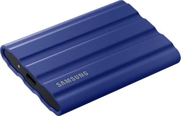 SAMSUNG T7 Shield Externí SSD disk 1TB/ USB 3.2 Gen2/ modrý | Discomp