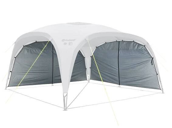 Stěny stanu Outwell Event Lounge XL Side Wall w. Zipper 2 pcs - black/grey