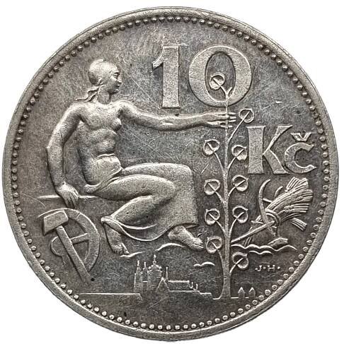 10 Kč - Desetikoruna (1931) (Wč.099) | Zlato bez DPH