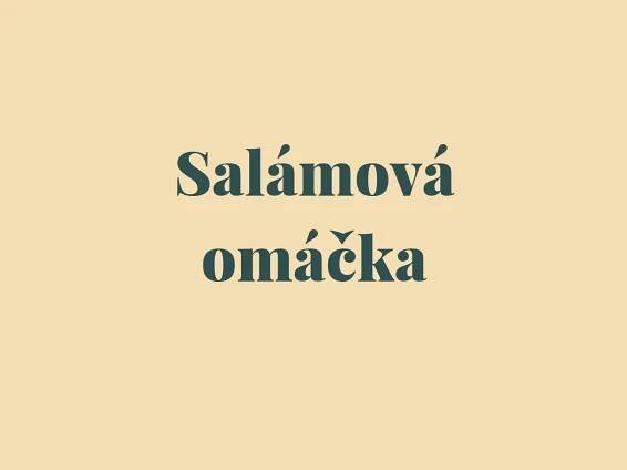 Salámová omáčka