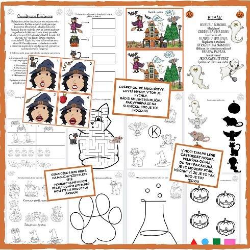 Halloween: pracovní listy a aktivity v pdf - Image 2