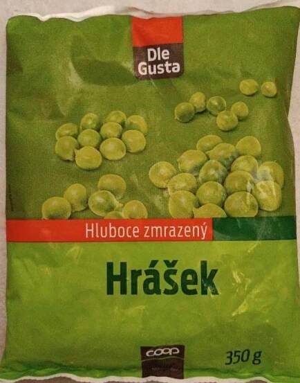 hrášek mražený Dle Gusta