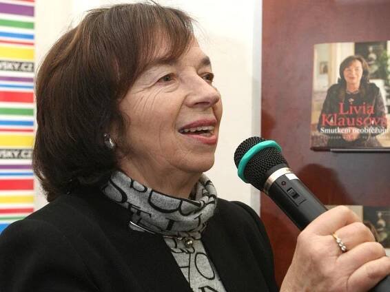 OBRAZEM: V Brně se podepisovala Livia Klausová