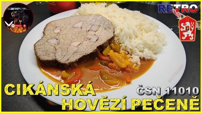Cikánská hovězí pečeně - RETRO ČSN 11010 #warlocorn