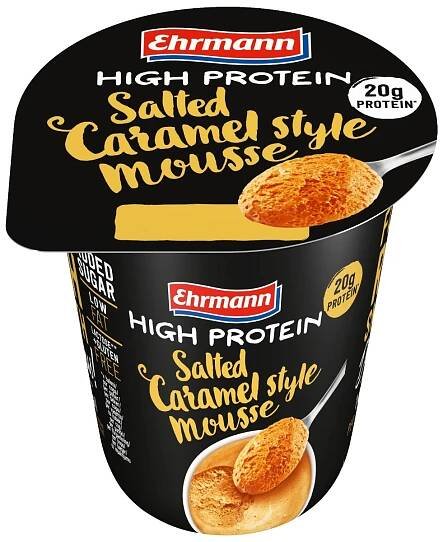 Ehrmann High Protein Salted Caramel Style Mousse 200g