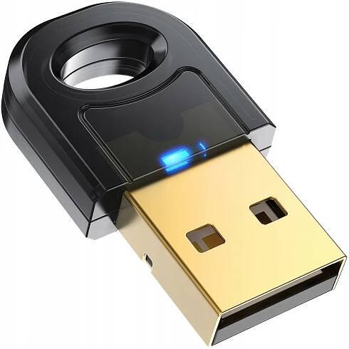 USB ADAPTÉR, PŘIJÍMAČ, VYSÍLAČ BLUETOOTH 5 DONGLE PRO POČÍTAČ, VELKÝ DOSAH