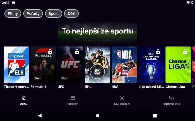 Jak funguje Oneplay na mobilech, tabletu a starším Android TV: rozdíly větší, než bychom čekali | Televizniweb.cz