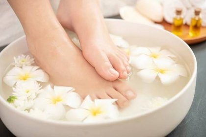 Spa Treatment Product Female Feet Hand Spa