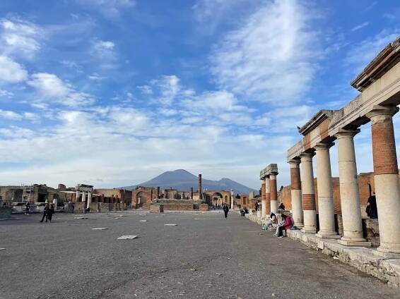 Pompeje - Neapol, Itálie