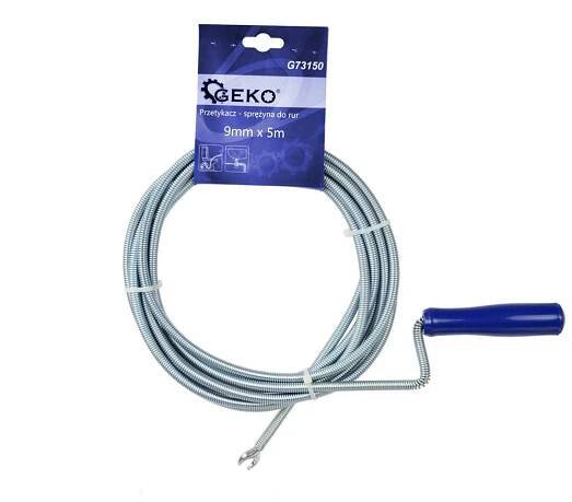 Pero protahovací na čištění odpadu, krtek, 5m x 9mm, Geko G73150