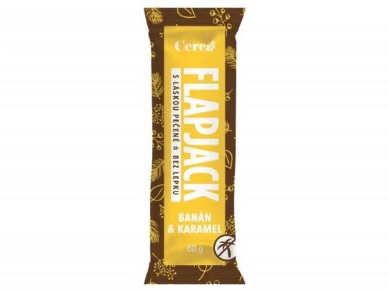 Flapjack banán a karamel