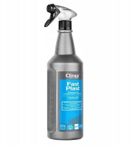 CLINEX FASTPLAST 1L NA ČIŠTĚNÍ PLASTŮ AGD RTV PVC TRUHLÁŘSTVÍ