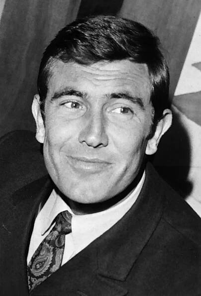 Australian actor George Lazenby pictured in 1968