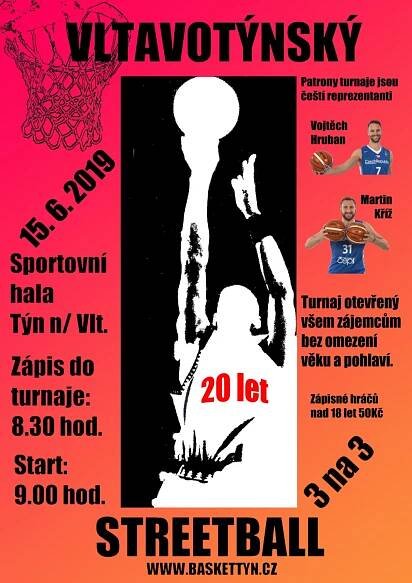 Vltavotýnský streetball 2019