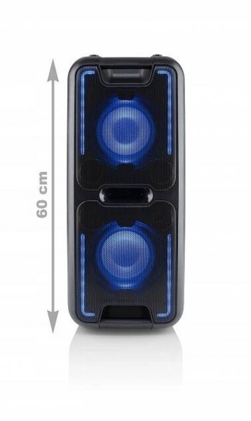 PŘENOSNÝ BLUETOOTH REPRODUKTOR KARAOKE 70W GOGEN 686X Výkon 70 W