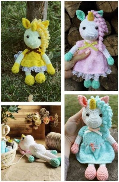 Amigurumi Little Unicorn Free Pattern-5 – Free Amigurumi Patterns