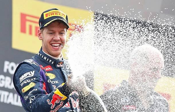 Vettel kráčí za titulem. Suverénně vyhrál i v Monze