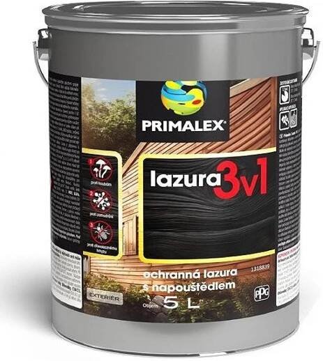 Primalex Lazura 3v1 5 l ořech královský