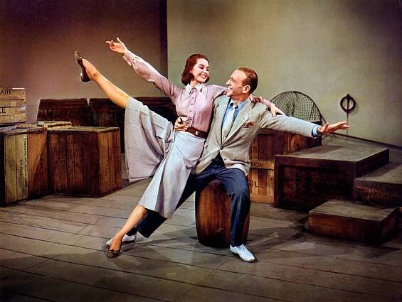 Hedvábné punčochy - Z filmu - Cyd Charisse, Fred Astaire