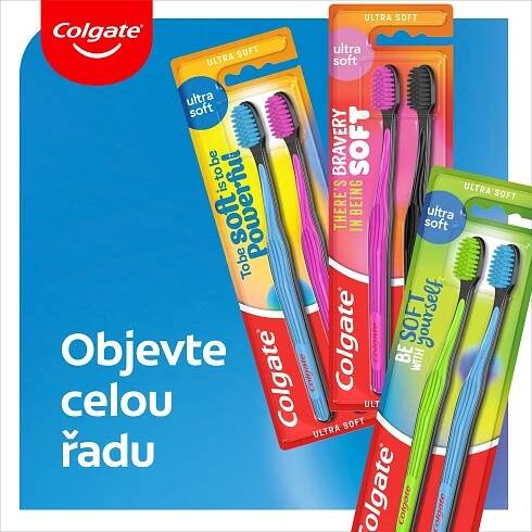 Colgate Ultra Soft zubní kartáček měkký