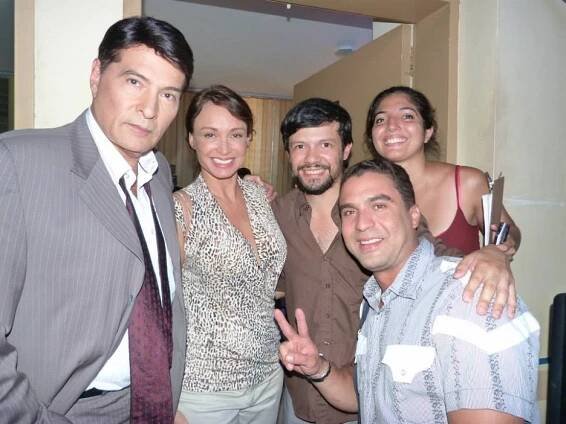 Jean Carlo Simancas, Dora Mazzone, Edgar Rocca - El peor Hombre del Mundo - Z natáčení