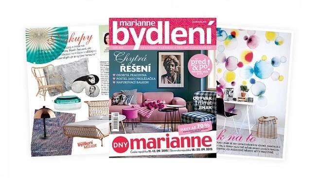 Zářijové Marianne Bydlení je ode dneška v prodeji!