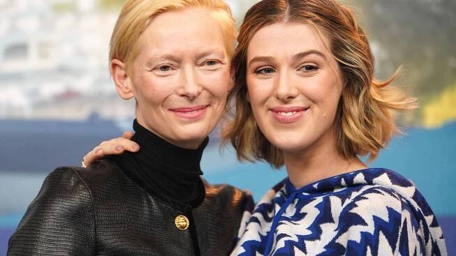 Tilda and Honor Swinton Byrne