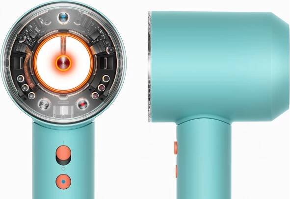 Dyson Supersonic Nural Curly + Coily Ceramic patina/Topaz orange