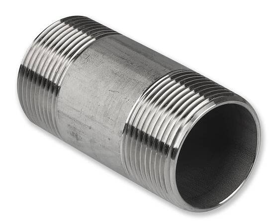 Nerezové závitové fitinky - NEREZOVÉ MATERIÁLY, s.r.o.