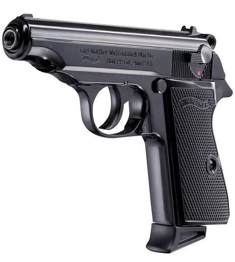 Plynová pistole Umarex WALTHER PP, černá cal.9mm | army shop alfatactical.cz