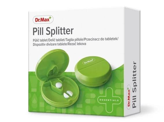 Dr.Max Pill Splitter půlič tablet 1 ks od 59 Kč - srovnání cen | Leano.cz