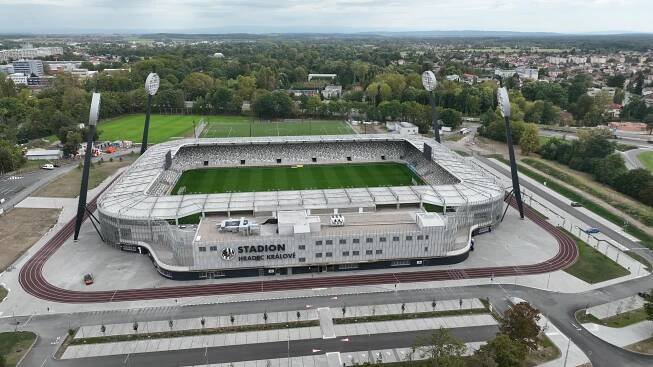 Multifunkční fotbalový stadion Hradec Králové | BIM Awards 2024